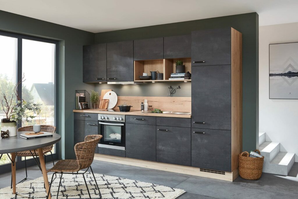Nobilia Ceramic Wood Compact Kitchen 2021 1 | Square Kitchens, Sheffield