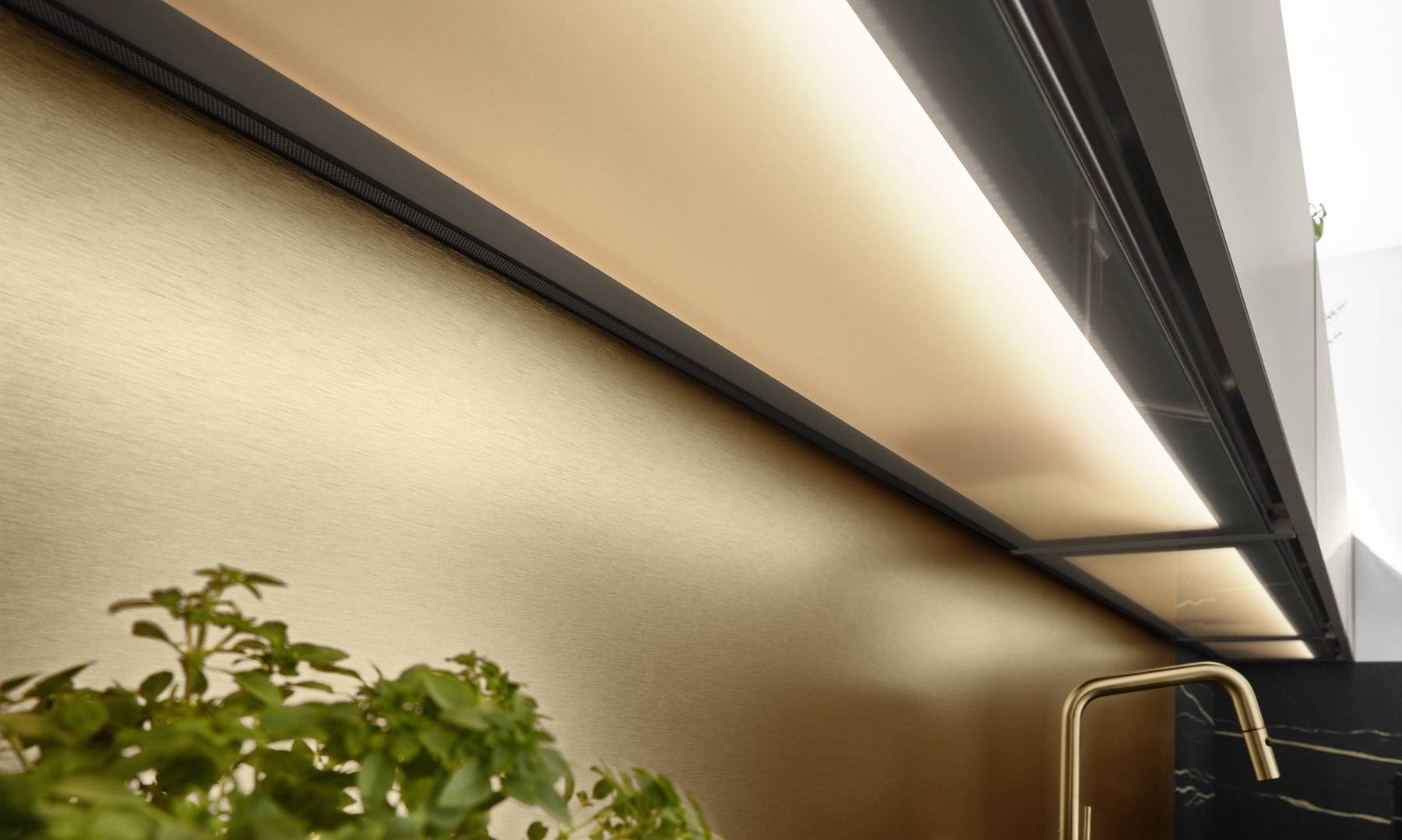 Nobilia Lighting Feature | Square Kitchens, Chesterfield