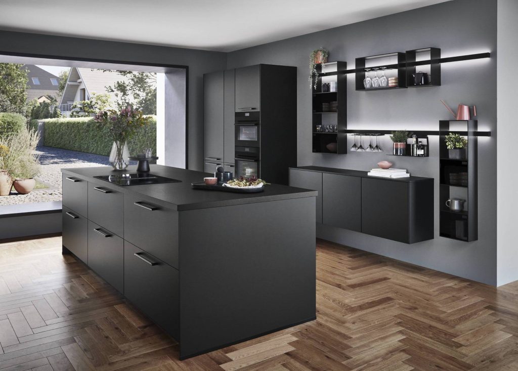 Nobilia Dark Grey Modern | Square Kitchens, Sheffield