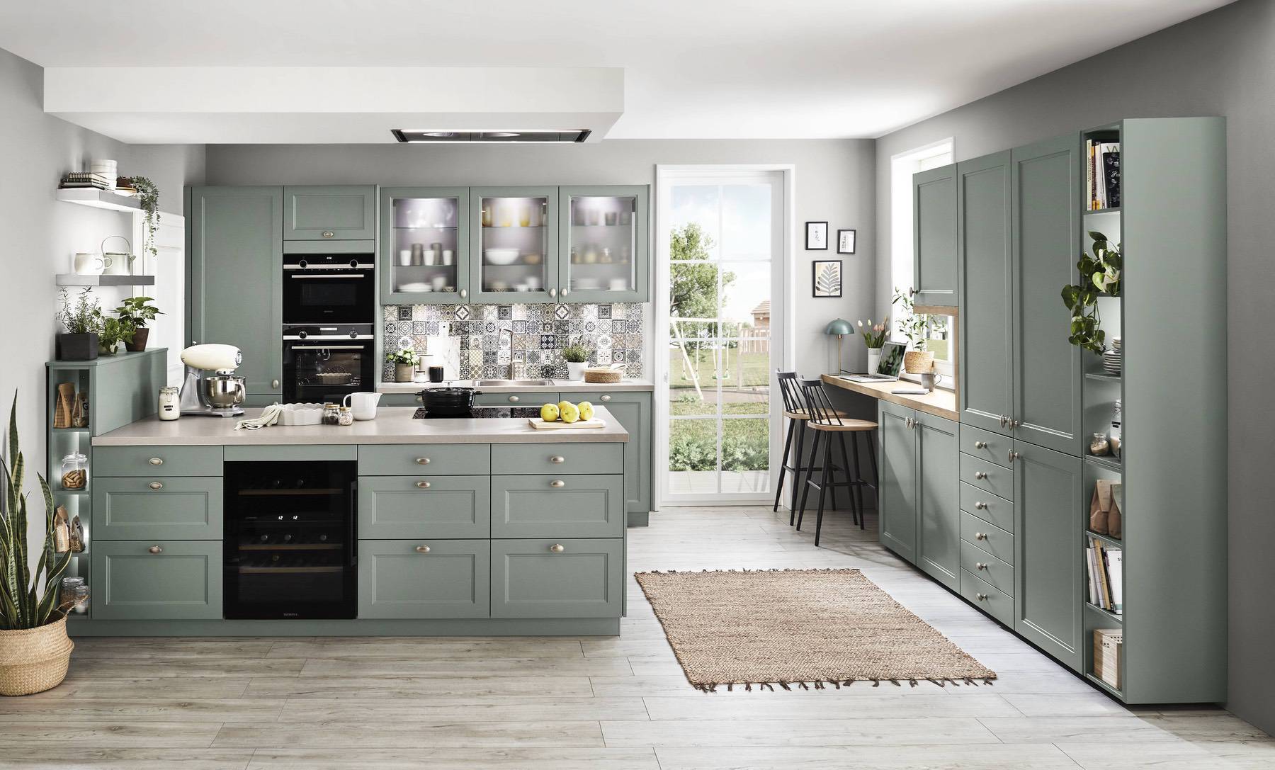 Nobilia Pastel Shaker Kitchen | Lead Wolf, Gotham
